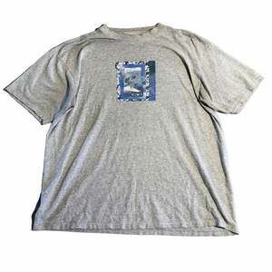 Ocean Pacific Graphic T-Shirt Size XL Gray Surfer Patch Vintage